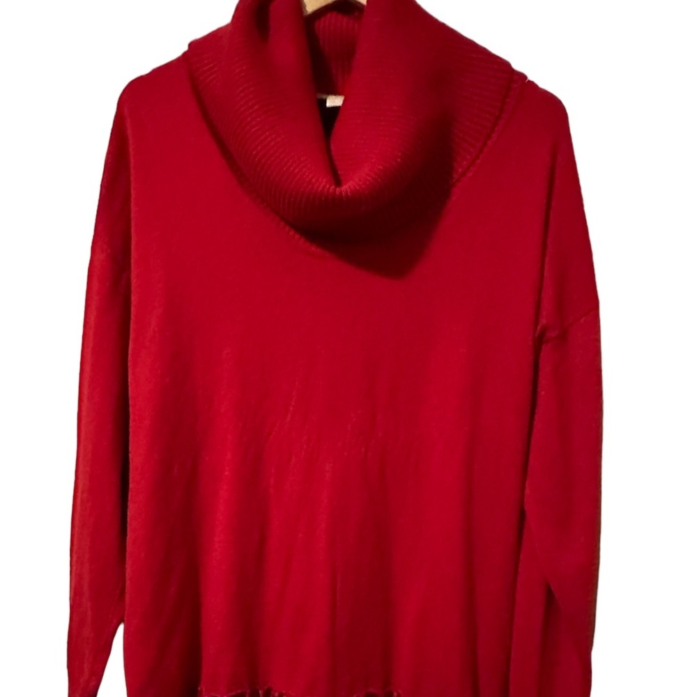 Michael MichaelKors Red Turtle neck sweater Size M